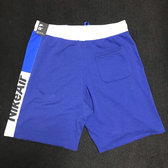 blue nike air shorts